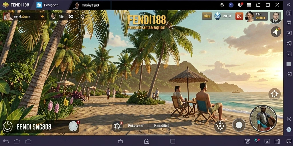 Tampilan menarik dengan gameplay yang menghibur di FENDI188.