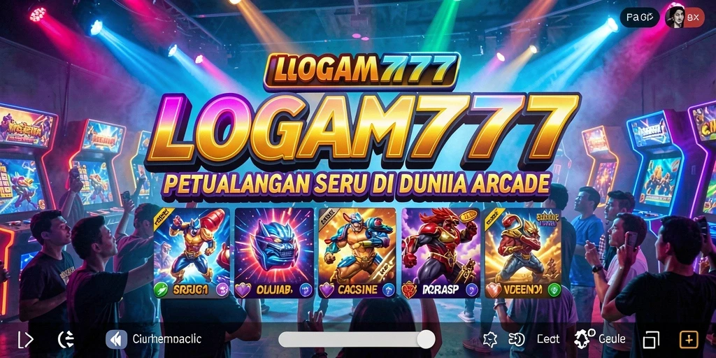 Tampilan gameplay LOGAM777 yang menegangkan dan seru.