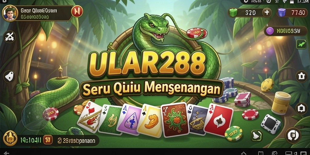 Tampilan gameplay ULAR288 yang penuh aksi dan strategi.